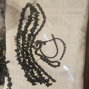 6 Strands of Blackstone for one price. All 16" long.  mm described below #11